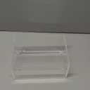 Acrylic Laundry Dryer Sheet Holder, Clear Dryer Sheets Container with Lid for Laundry Room, Clear