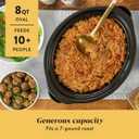 Crock-Pot Large 8-Quart Programmable Slow Cooker with Auto Warm Setting Black Stainless Steel