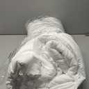 Bedsure Comforters Queen Size Duvet Insert, All Season Bed Comforter, Quilted Down Alternative Duvet, Box Stitched Comforter with Corner Tabs, Machine Washable, 88 x 88 Inches (White)