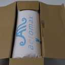 AM AEROMAX 18  18 Throw Pillow Memory Foam Pillow Insert - Square Accent Pillow for Decorative Cushion Bed Couch Sofa - Non-Deforming Over Time (White)