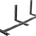Colinktool Underbody Steel Mounting Brackets,15 x 15Inch Mounting Brackets for 48 Inch Poly Truck Boxes, Black Steel