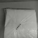 12 x 20 ft Heavy Duty Carport Canopy Waterproof Garage Car Shelter Tarp Tent for Car Canopy Replacement Cover with 50 Ball Bungees, Only Top Cover, Frame is Not Included White