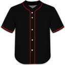 Kids Baseball Jersey Jersey for Boys Girls Plain Practice Shirt Youth Sports Button Down Shirts 3-20Y (Blue, M)