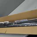 JILRON Extra Long Tension Rod 41-200in(3.41-16.6ft),No Drill Heavy Duty Curtain Rod,for Bedroom,Room Divider,Outdoor Patio,One-Click Stretch Design, Upgraded Anti-Slip Pads