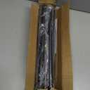 Black Shower Curtain Rod 31 to 80 Inch,1 Inch Diameter Adjustable Spring Tension Stainless Steel Telescoping Rod,Easy Install,No Rust