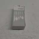 HIKAA Silverware Set, 30-piece Stainless Steel Flatware Set Cutlery Set for 6, for Kitchen, Home, Wedding, Party, Mirror Polished and Dishwasher Safe