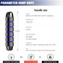 Redify Jump Rope,Jump Ropes for Fitness for Women Men and Kids,Speed Jumping Rope for Workout with Ball Bearings,Adjustable Skipping Rope for Exercise&Slim Body at Home School Gym