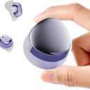 Xmenha Mini Invisible Sleep Earbuds for Side Sleepers, Wireless Bluetooth Sleeping Ear Buds Headphones Small Tiny Micro Noise Cancelling Earbuds for Small Ears Canals Women, Sleep Earphones, Purple