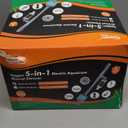 hygger 360GPH Electric Aquarium Gravel Cleaner, 5 in 1 Automatic Fish Tank Cleaning Tool Set Vacuum Water Changer Sand Washer Filter Siphon Adjustable Length 15W