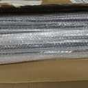50 Pack 1/2" x 44" Wrought Iron Balusters, Square Hollow Metal Balusters, Deck Balusters, Black Metal Balusters for Stairs, Straight Stair Banister Spindles Railing