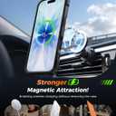 FNTCASE for iPhone 17 Phone Case: [360 Spin Magnetic Ring Kickstand] [Compatible for MagSafe] [Screen Protector] Heavy Duty Military Grade Protection Protective Phone Case with Stand Blue