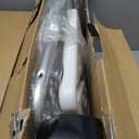 Medline Shower Chair Seat with Padded Armrests and Back, Heavy Duty Shower Stool for Bathtub, Slip Resistant Shower Seat with Adjustable Height, Shower Bench for Inside Shower with 350 lb Capacity (White)