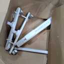 Electric Rocking Bassinet for Baby 3 Speeds Automatic Bedside Sleeper Auto Rolling Newborn Cradle Rocks Itself 5 Height Adjustable with Music, Wheels, Storage, Grey & White