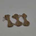 3pcs DIY Jute Twine Rope for Hanging Tags Decorative Craft Materials for Weddings Parties Home Decor and Present Wrapping Durable and Lightweight Design