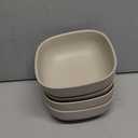 EKOBO Cereal Bowl Set of 4 – 24 oz BPA-Free Eco-Composite Bowls – Reusable and Dishwasher Safe Bamboo Bowl for Cereal Soup Salad Snacks – Lightweight Durable Bowls (Stone)