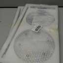 OAOLEER Acrylic Necklace Holder Stand, Rotating Jewelry Organizer Display Tree Hanger Rack with 36 Hooks for Necklaces, Chain, Pendant, Bracelets, Ring (Tall 15.7 In)