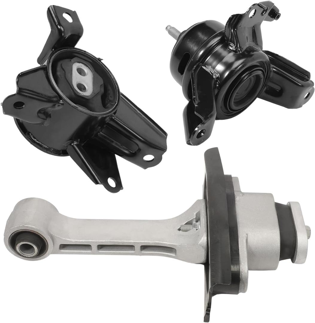 3PCS Engine Motor Transmission Mount & Torque Strut Mount Set for Sonata 2011-2013 2.0L & Optima 2011-2016 2.4L A71034, A71001, A7197