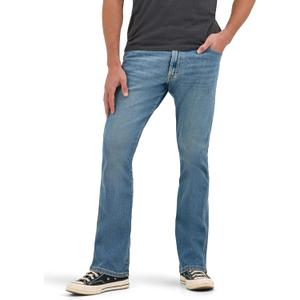 Wrangler Men's Slim Bootcut Jean (Blue, 33x32)