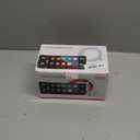 Single Din Radio Car Stereo with Wireless Apple CarPlay,Single Din Touchscreen Radio,Car Radio Bluetooth Support Android Auto,Mirror Link,Car Radio with Backup Camera GPS USB FM/AM EQ MIC (Black)