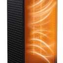 Homtell Space Heater, 70 Portable Electric Oscillating Heaters for Indoor Use, 1200W Upgraded PTC Ceramic Heater, Small Heater for Bedroom, Desktop, Office and Indoors