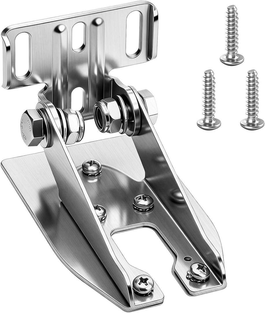 010-12006-11 Heavy Duty Transom Mount with Spray Sheild Compatible with Garmin Echo/EchoMap/GPSMAP/GT 4pin/8pin/12pin Transducer