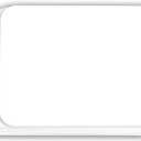 Hamilco White Cardstock Thick Paper - Blank Index Flash Note & Post Cards with Rounded Corners - Greeting Invitations Stationery 5 X 7" Heavy weight 80 lb Card Stock (100 Pack)