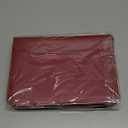 WASON Portfolio A5 Binder Journal with Zipper - Leather pu Writing Notebook Padfolio with Detachable Refillable Notebook, Legal Pad for Business Study and Travel Organizer (Red)