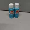 2 x Apple Barrel Acrylic Paint in Assorted Colors (2 oz), 21482, Bimini Blue