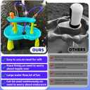 Submersible Water Pump - DC 30W 530GPH 2000L/H with Water Pipes & 8.2ft High Lift - for Water Table Aquarium, Pond, Hydroponics, Fountain