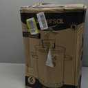 Universal (6-pound) Stainless Steel (Small) Charcoal Barrel Smoker with Thermometer & Airlock system - 16.5"x 21.18" x 11.81", 2 in 1 Vertical Smoker - Grill and Smoker, 6-serving Slow Cooking Smoker
