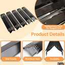 Grill Replacement Parts for Nexgrill 5 Burner 720-0888S, Grill Grate, Grill Burner and Heat Plates for Nexgrill Replacement Parts 5 Burner 720-0888S, Parts for Nexgrill 720-0888S Replacement Parts