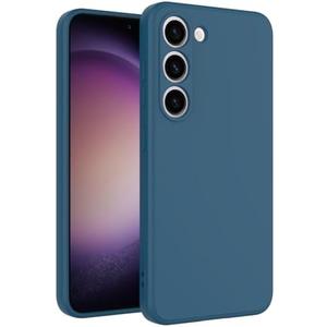 Pack of 5 WOGROO for Samsung Galaxy S23 Case Dark Blue, Scratch Resistant with Soft Touch, Slim Thin Phone Cover for Samsung Galaxy S23