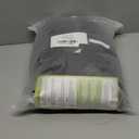 WENZMOC Waterproof Seat Covers for Dining Chairs PU Leather Dining Room Chair Covers Set of 6, Soft & Stretch Kitchen Chair Seat Slipcover Protector Removable Chair Cover (Dark Brown, Rear Cover)