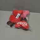 ArtCreativity Set of 4 Small Valentines Plush Hearts - Cute Love Heart Plush Toys in Assorted Designs - Stuffed Love Heart Toy Set - Decorations and Valentines Gifts for Kids, Girlfriend, Wife