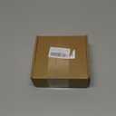 HUGOLEM 20 Pack Brass Round Antique Brass Kitchen Cabinet Knobs Cupboard Door Knobs Drawer Handle Pulls Dresser Knobs with 21 Pcs Screws for Bathroom Drawer Door Hardware