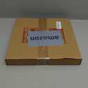 Boho Wall Mirror Decor, Set of 2 Rustic Farmhouse Accent Mirror 12x12 Inch, Square Shatterproof Vintage Style Mirrors for Wall, Small Decorative Mirrors for Living Room, Bedroom(Brown)