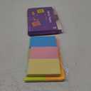 Sticky Notes Large 1000 Sheets,3 x 5'' Self-Stick Note Pads,Bright Colorful Sticky Notes 76x127mm,Super Sticking Memo Pads Clean Removal,Easy to Post Sticky Pads for Office Home School,10 Pack