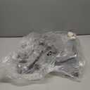 Margaritaville Men's Sun-Bleached-Cotton Shorts with Button/Zipper Waistband Closure (Gray)