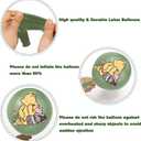 Winnie Balloons for Baby Shower Decorations 12inch Classic Winne Balloons for Birthday Party Decorations 24Pcs