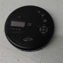 GPX PC332B Portable CD Player with Anti-Skip Protection, FM Radio and Stereo Earbuds - Black