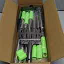 TOOGE Pooper Scooper, Dog Pooper Scooper Long Handle Stainless Metal Tray and Rake for Dogs Heavy Duty Pet Supplies to Use for Grass, Dirt or Gravel