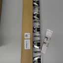 AceMining 5 Racks and 4 Hooks Mop and Broom Holder Wall Mount, Broom Organizer Storage Tool Racks Stainless Steel Heavy Duty Hooks Self Adhesive Solid Non-slip for Home Kitchen Garden Laundry Garage