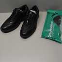 Men's Orthopedic Leather Dress Walking Shoes: Comfort Arch Support Bunions Recovery Cushion Sole Orthotic Business Oxfords, Outdoor Gowalk Fit Plantar Fasciitis Standing Shoes Black Size 8