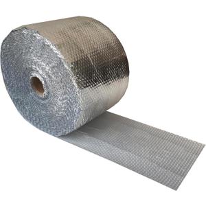 USA Reflective Insulation Roll, Bubble Insulation Roll for Summer Heat, Bubble Pack , 12" Width x 125' Length, Reflective for Colder Climates