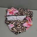 ZAFUL Women's Tankini Swimsuits Tummy Control Swimwear Two Piece Bathing Suits Swim Top with High Waisted Bottom (Pink, S)