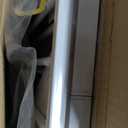 Cumbor 29.7"51.5" Extra Wide Baby Gate for Stairs, Pressure-Mounted Dog Gates for Doorways & Hallways, Auto-Close Walk-Through, No-Trip Design, Child Proof Safety, Dog/Pet Gate for Indoor Use, White