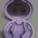 Soft Magnetic Eyelashes Kit with Applicator, No.14 Frost Black BearisBug, Reusable Glue-free Wispy Magnetic Lashes, Cruelty-free False Lashes, Waterproof, Lightweight, Suit for Heavy Makeup (1 pair (Pack of 1))