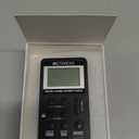 Retekess V112 AM FM Pocket Radio, Digital Radio with Earphone, Rechargeable Battery with LCD Display for Walking, Jogging, Training(Black)