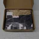 Jutom 100 Pcs Mini Favor Boxes Extra Small Candy Boxes Paper with Gold Ribbon for Christmas Thanksgiving Day Birthday Wedding Anniversary Supplies(2 x 2 x 2 Inch, Black)