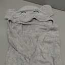 KeaBabies Hooded Baby Towel for Newborn - Viscose Derived from Bamboo Large Baby Bath Towels with Hood for Boys, Girls, Toddler, Extra Absorbent & Soft Newborn Bath Essentials (Elephant, Regular)